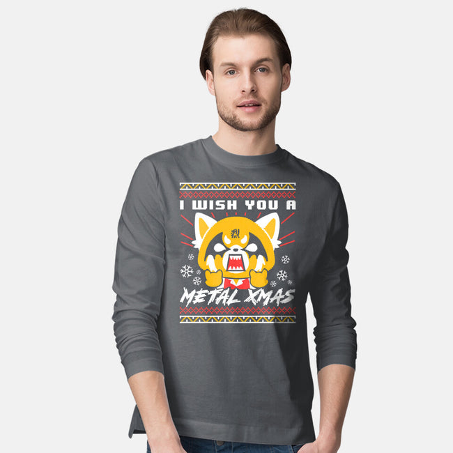 Metal Christmas-mens long sleeved tee-estudiofitas