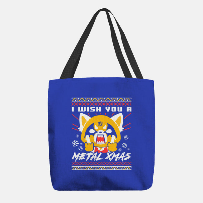 Metal Christmas-none basic tote-estudiofitas