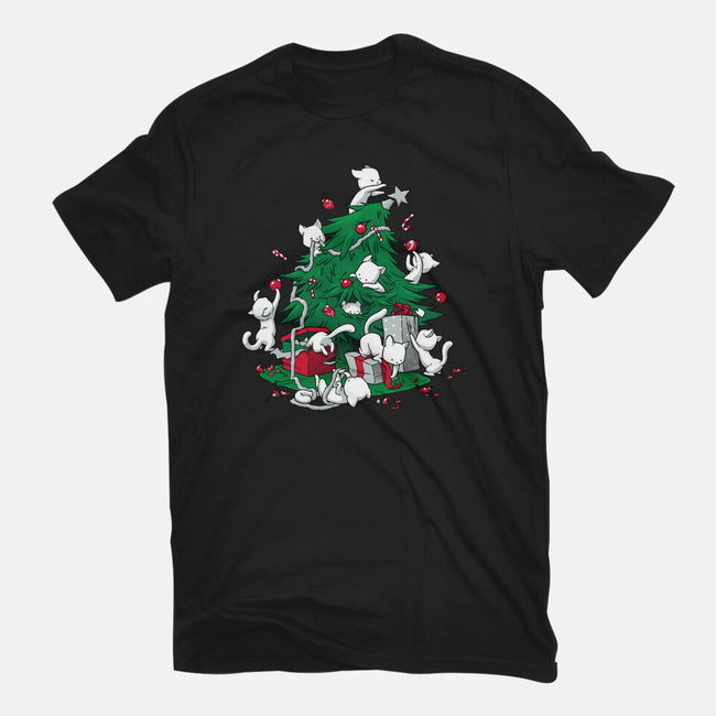 Cat Tree-mens long sleeved tee-DoOomcat