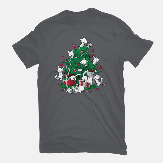 Cat Tree-unisex crew neck sweatshirt-DoOomcat