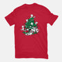 Cat Tree-unisex basic tee-DoOomcat
