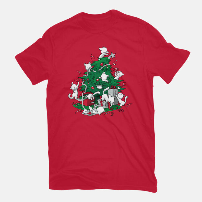 Cat Tree-mens long sleeved tee-DoOomcat