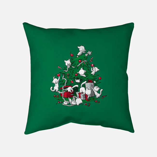 Cat Tree-none removable cover w insert throw pillow-DoOomcat