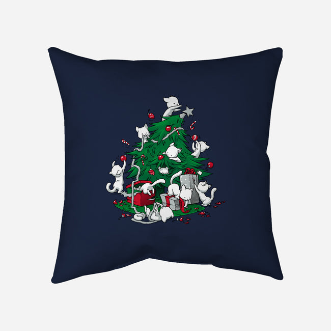 Cat Tree-none removable cover w insert throw pillow-DoOomcat