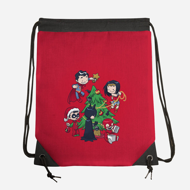 Justice Tree-none drawstring bag-DoOomcat