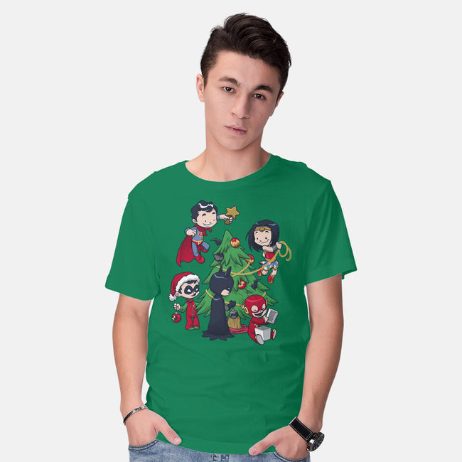 Justice Tree-mens basic tee-DoOomcat