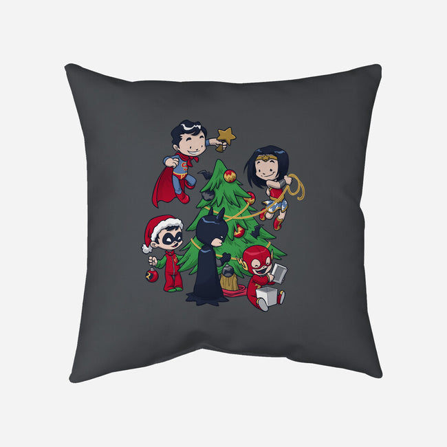 Justice Tree-none removable cover w insert throw pillow-DoOomcat