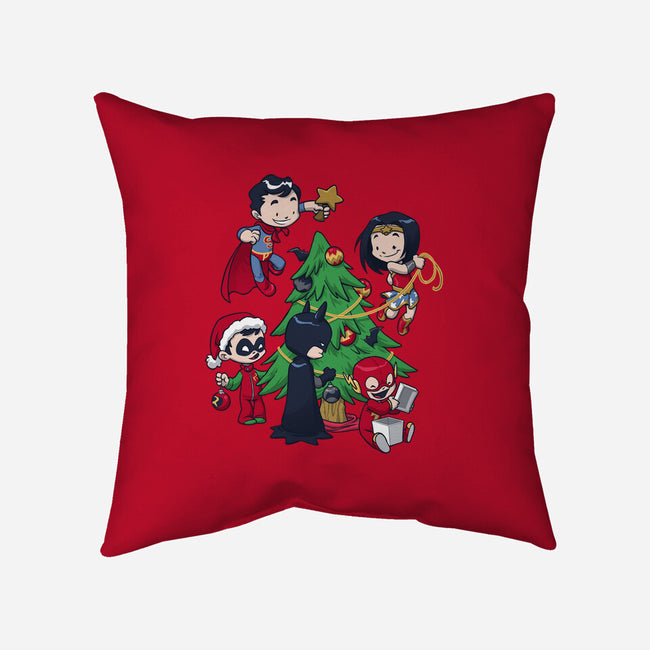 Justice Tree-none removable cover w insert throw pillow-DoOomcat