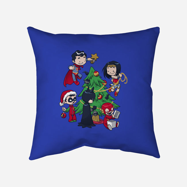 Justice Tree-none removable cover w insert throw pillow-DoOomcat