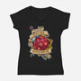 Gives Me XP-womens v-neck tee-Ursulalopez