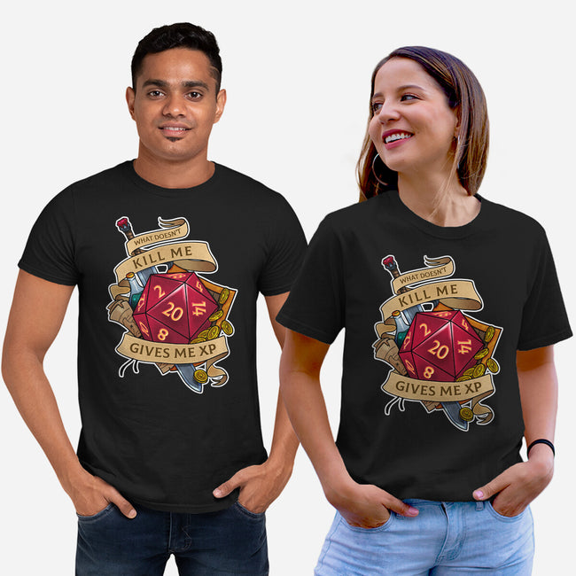 Gives Me XP-unisex basic tee-Ursulalopez