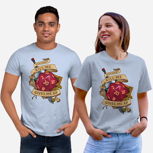 Gives Me XP-unisex basic tee-Ursulalopez