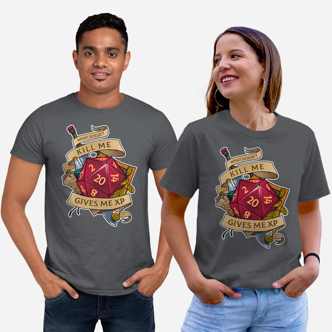 Gives Me XP-unisex basic tee-Ursulalopez