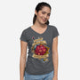 Gives Me XP-womens v-neck tee-Ursulalopez