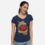 Gives Me XP-womens v-neck tee-Ursulalopez