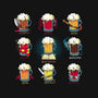 Beer Role Play-womens v-neck tee-Vallina84