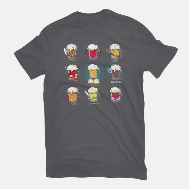 Beer Role Play-mens heavyweight tee-Vallina84