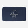 I Would Agree With You-none memory foam bath mat-zawitees