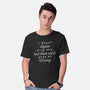 I Would Agree With You-mens basic tee-zawitees