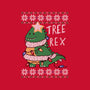 Tree Rex Sweater-womens off shoulder sweatshirt-TaylorRoss1