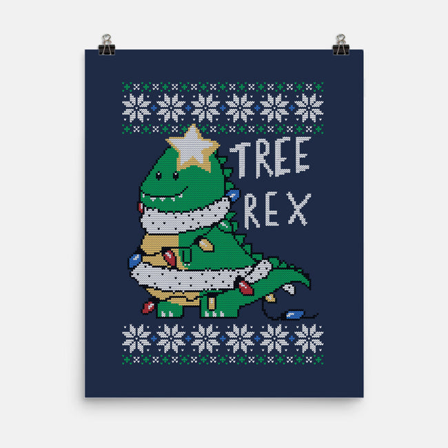 Tree Rex Sweater-none matte poster-TaylorRoss1