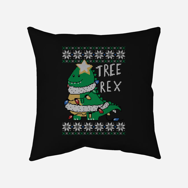 Tree Rex Sweater-none removable cover w insert throw pillow-TaylorRoss1