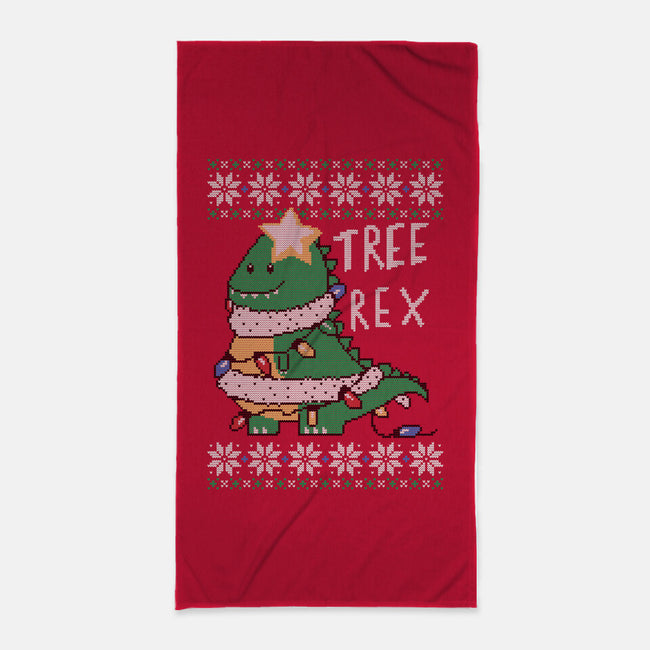 Tree Rex Sweater-none beach towel-TaylorRoss1