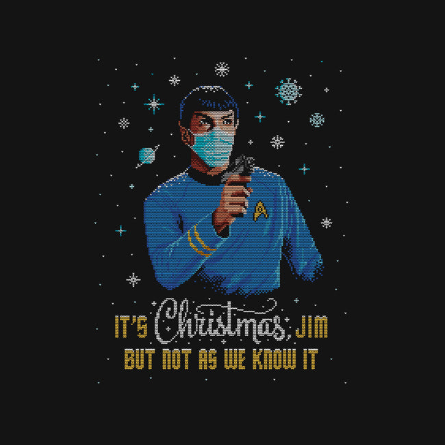 It's Christmas Jim-none stretched canvas-stationjack