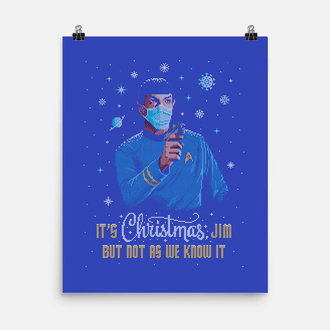 It's Christmas Jim-none matte poster-stationjack
