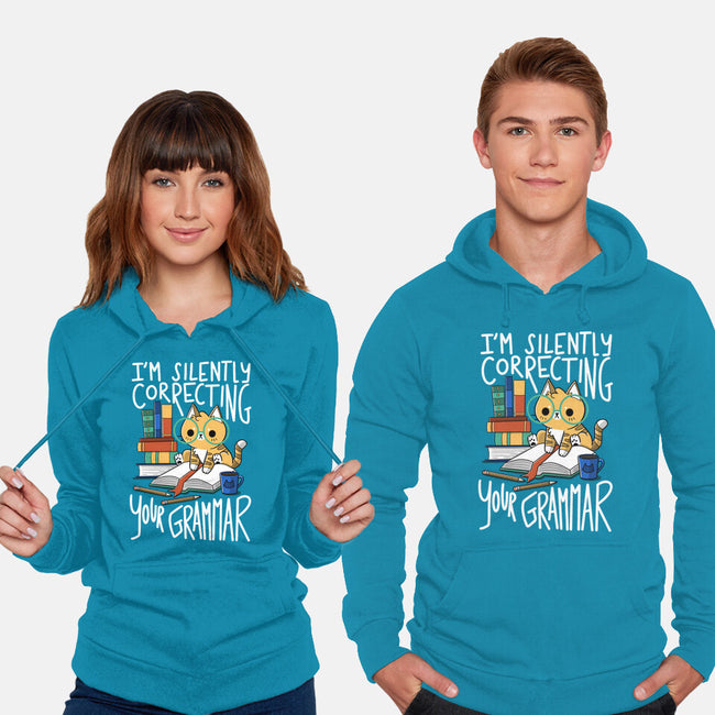 Grammar Cat-unisex pullover sweatshirt-TaylorRoss1