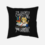 Grammar Cat-none non-removable cover w insert throw pillow-TaylorRoss1