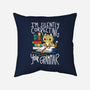Grammar Cat-none non-removable cover w insert throw pillow-TaylorRoss1