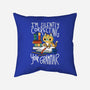 Grammar Cat-none removable cover throw pillow-TaylorRoss1
