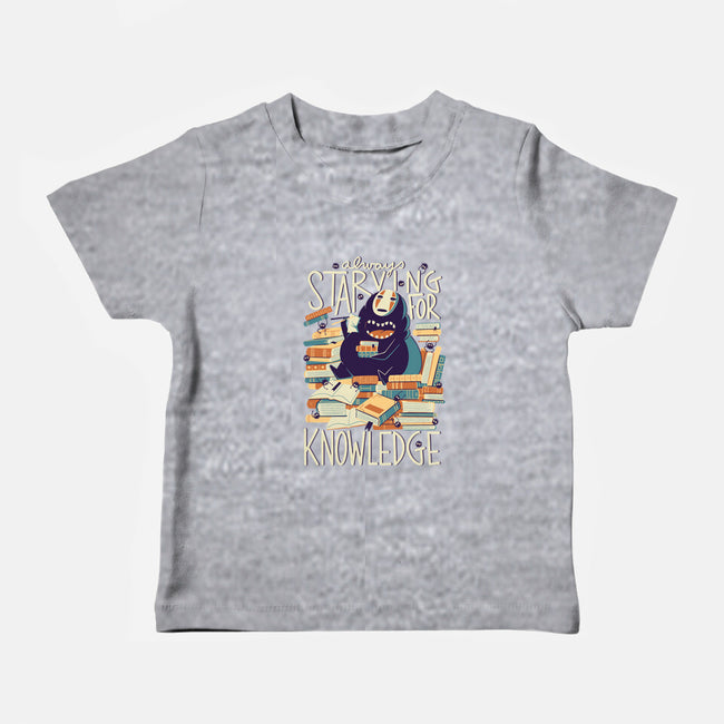Book Eater-baby basic tee-TaylorRoss1