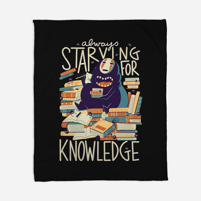 Book Eater-none fleece blanket-TaylorRoss1