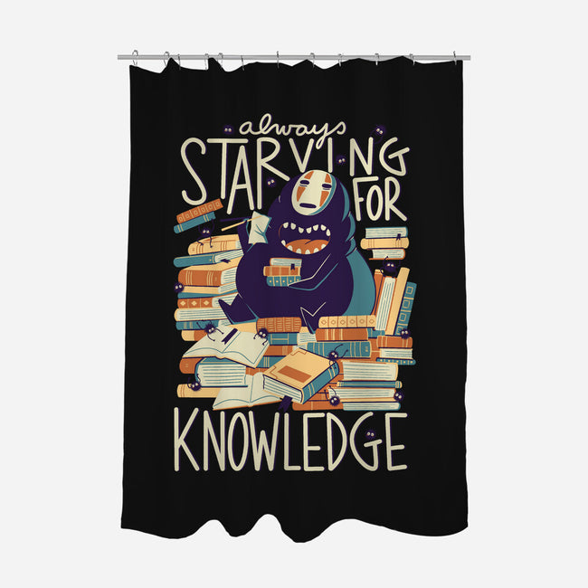 Book Eater-none polyester shower curtain-TaylorRoss1