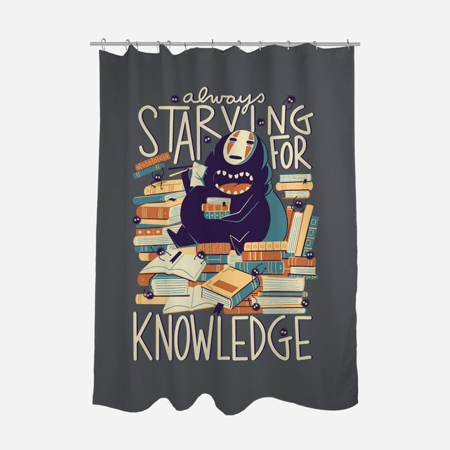 Book Eater-none polyester shower curtain-TaylorRoss1