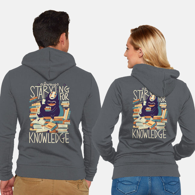 Book Eater-unisex zip-up sweatshirt-TaylorRoss1