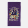 Book Eater-none beach towel-TaylorRoss1