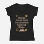 Source Of Magic-womens v-neck tee-Thiago Correa