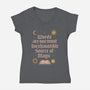 Source Of Magic-womens v-neck tee-Thiago Correa