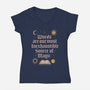Source Of Magic-womens v-neck tee-Thiago Correa