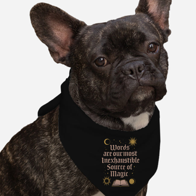 Source Of Magic-dog bandana pet collar-Thiago Correa