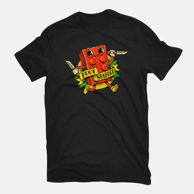 Foot Stabber-mens premium tee-andremuller.art