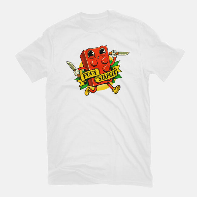 Foot Stabber-womens basic tee-andremuller.art
