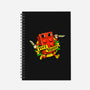 Foot Stabber-none dot grid notebook-andremuller.art