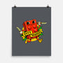Foot Stabber-none matte poster-andremuller.art