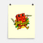 Foot Stabber-none matte poster-andremuller.art