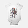 Krampus Anatomy-baby basic onesie-Firebrander