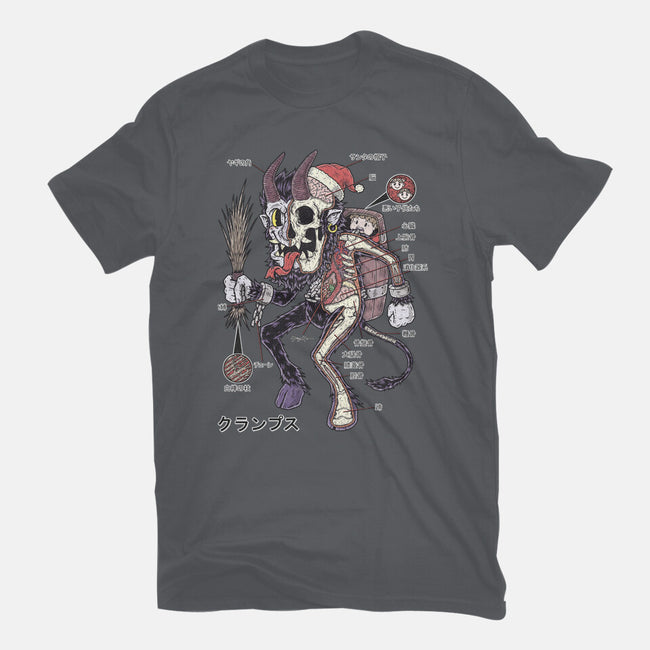 Krampus Anatomy-youth basic tee-Firebrander